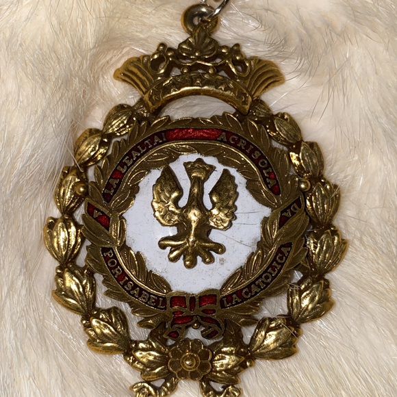 Vintage Coro Enamel Crest Bracelet - Picture 2 of 4